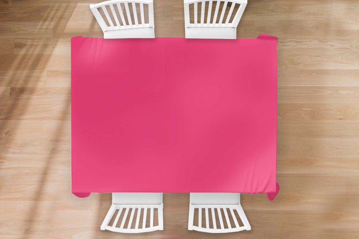 Tafelkleed - Tafellaken - 200x150 cm - Karmijn - Kleuren - Palet - Roze - Binnen en Buiten