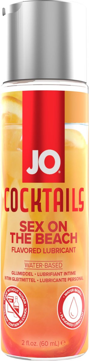 Goedkoopste System JO - H2O Glijmiddel Cocktails Sex on the Beach - 60 ml