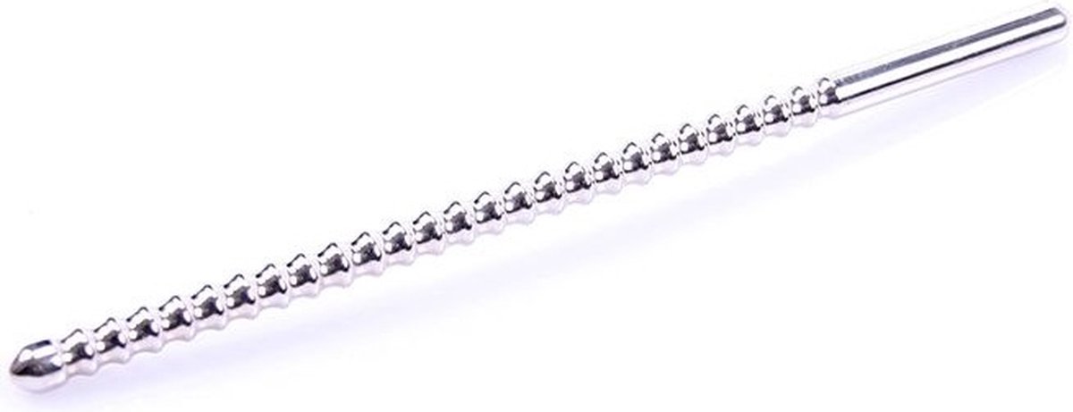 Goedkoopste Geribbelde penis stick / dilator - 4 mm