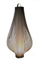 ONION Vloerlamp LED 1x25W/290lm Zwart