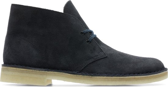Clarks - Heren schoenen - Desert Boot - G - Blauw - maat 7,5 | bol.com