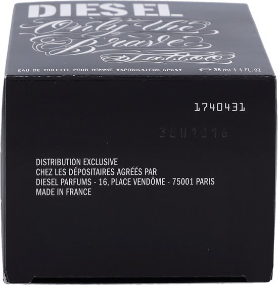 Diesel Only The Brave Tattoo Eau De Toilette Spray 35 ml