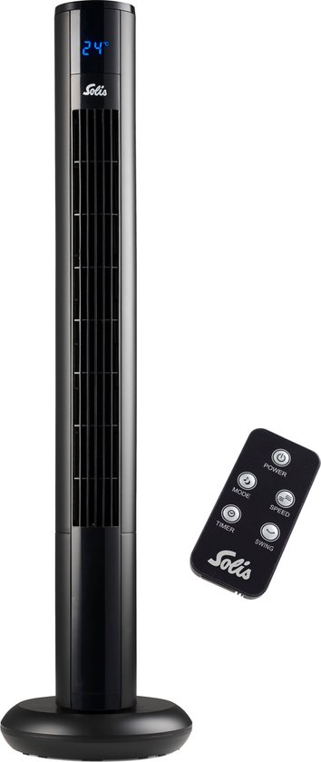 Ventilateur Colonne avec Télécommande, Écran LED, 8 Vitessses-Silencieux