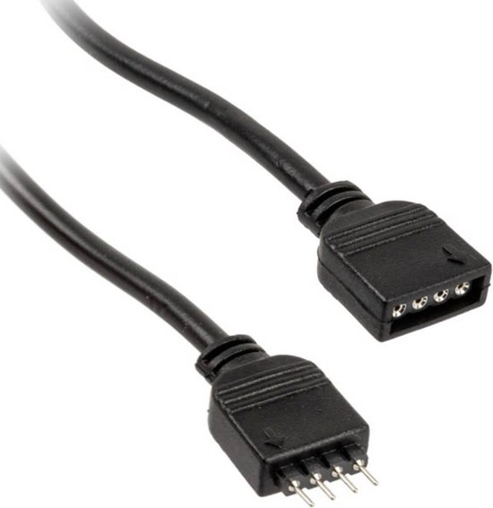 Câble d'extension 1 PC avec connecteur à 4 broches pour ruban de bande led  (2,5 m)
