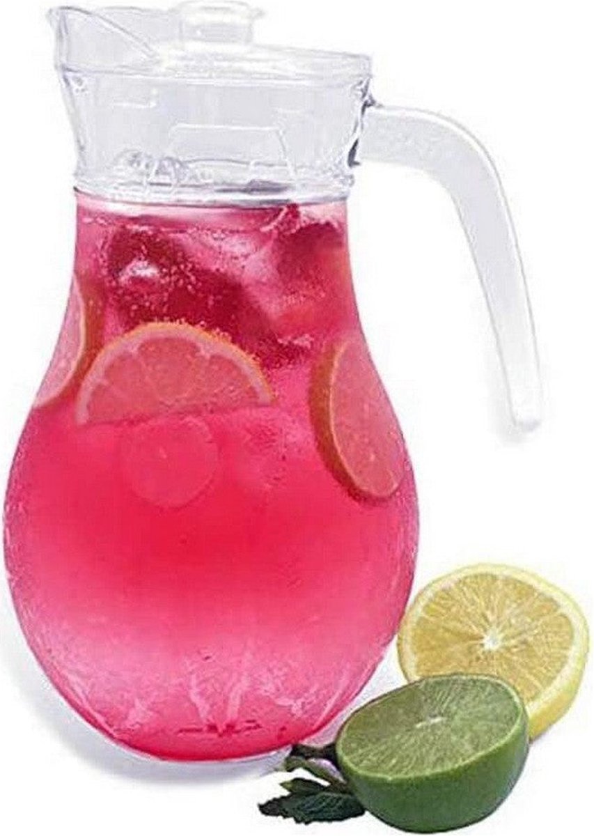 Vivalto Karaf met deksel - glas - inhoud 1,8 liter - transparant - sapkan — cadeau in Koken & Dineren - foto 3