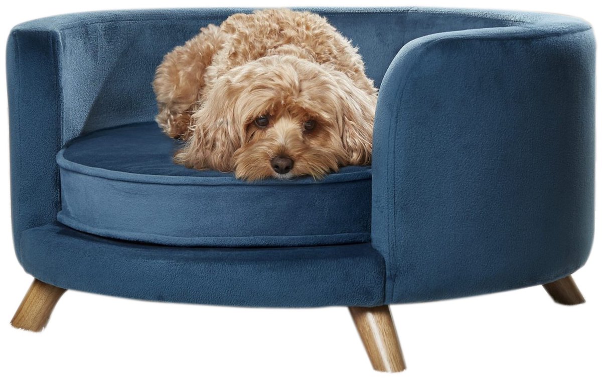 Enchanted Pet Enchanted Hondenmand / Sofa Rosie Peacock Blauw