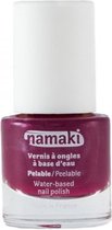 Vernis à ongles Kinder Namaki - Maquillage Kinder - Vernis à ongles pour enfants à base d'eau sans solvant, sans odeur et pelable - 7,5 ml - Framboise 23