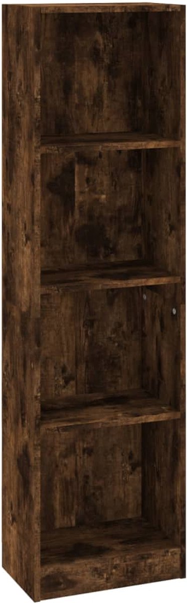 vidaXL Boekenkast/kamerscherm 45x24x159 cm bewerkt hout wit
