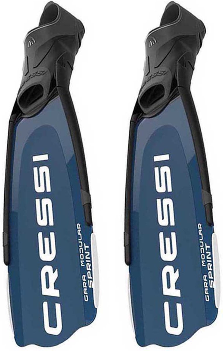 Cressi Gara Modular Sprint Freedivingvinnen Blauw,Zwart EU 36-37