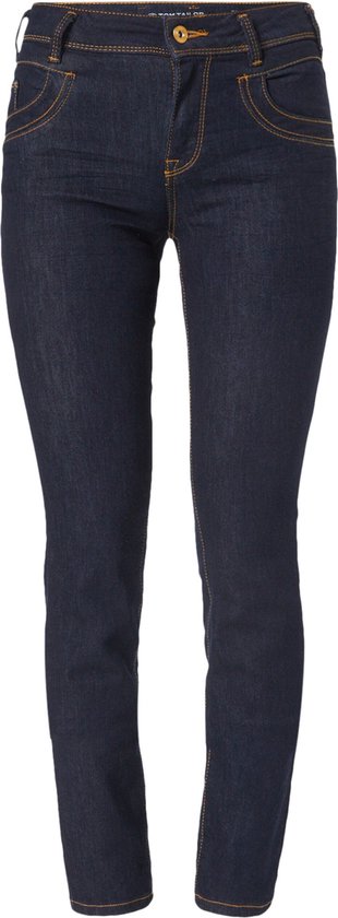 Tom Tailor Dames Jeans ALEXA STRAIGHT regular/straight Fit Blauw 34W / 34L Volwassenen