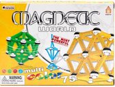 Magnetische blokken - Magnetic World 75pcs