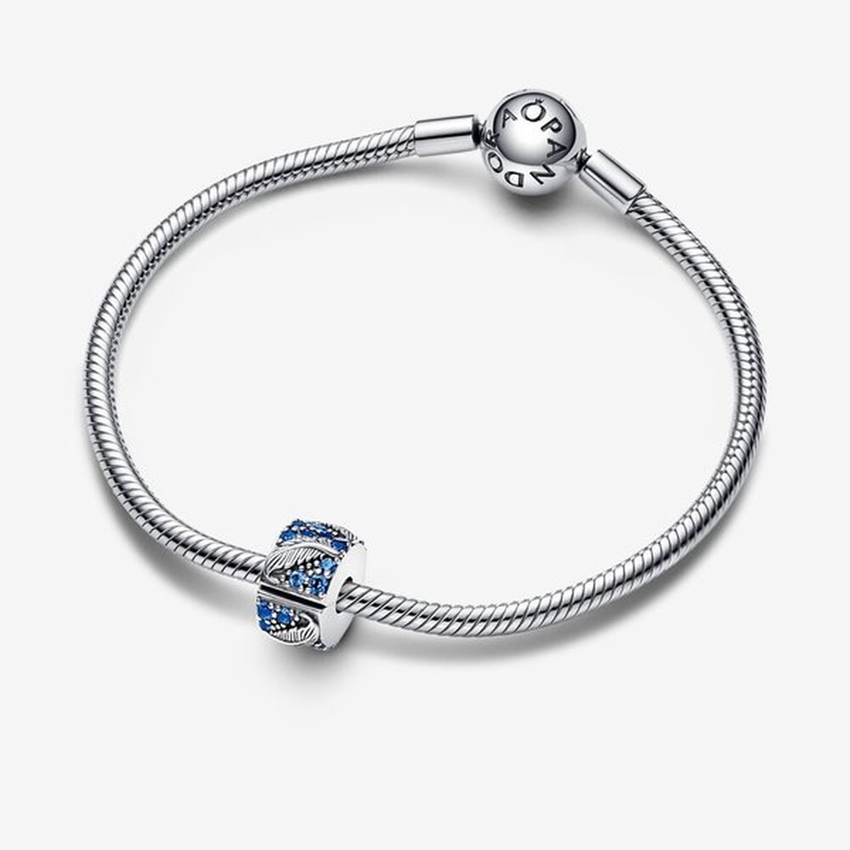 Pandora Clip Ronde Veer en Pavé 792552C01 — cadeau in Sieraden - foto 5