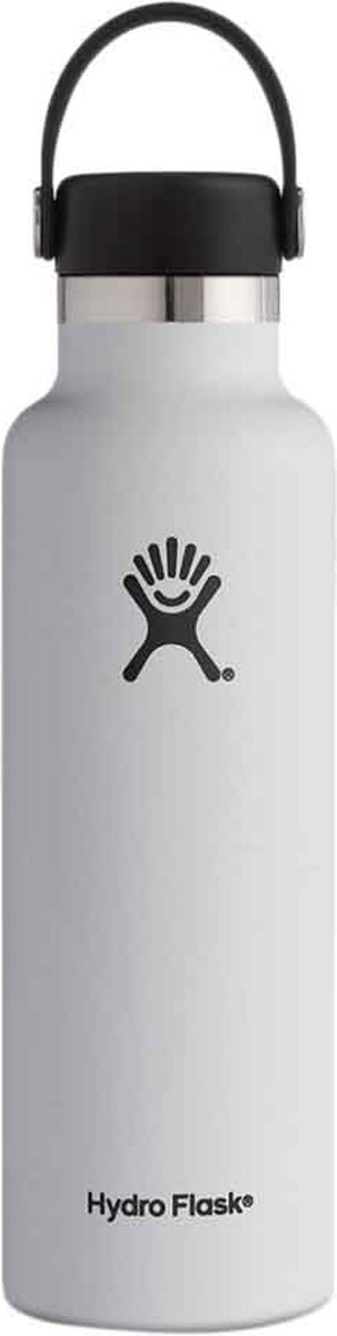 Hydro Flask Standard Mouth Flex Cap Drinkfles (621 ml) - Wit – foto 5