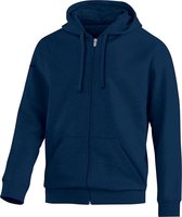 Jako Team Jas met Kap - Jassen  - blauw donker - 164