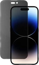 2X Privacy screenprotector iphone 14 - glas screenprotector - privacy scherm iphone 14 - 3D tempered glas -