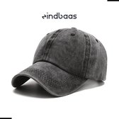 Legend Cap Basic - eindbaas - Skinny Dye - Black - Zwarte Pet