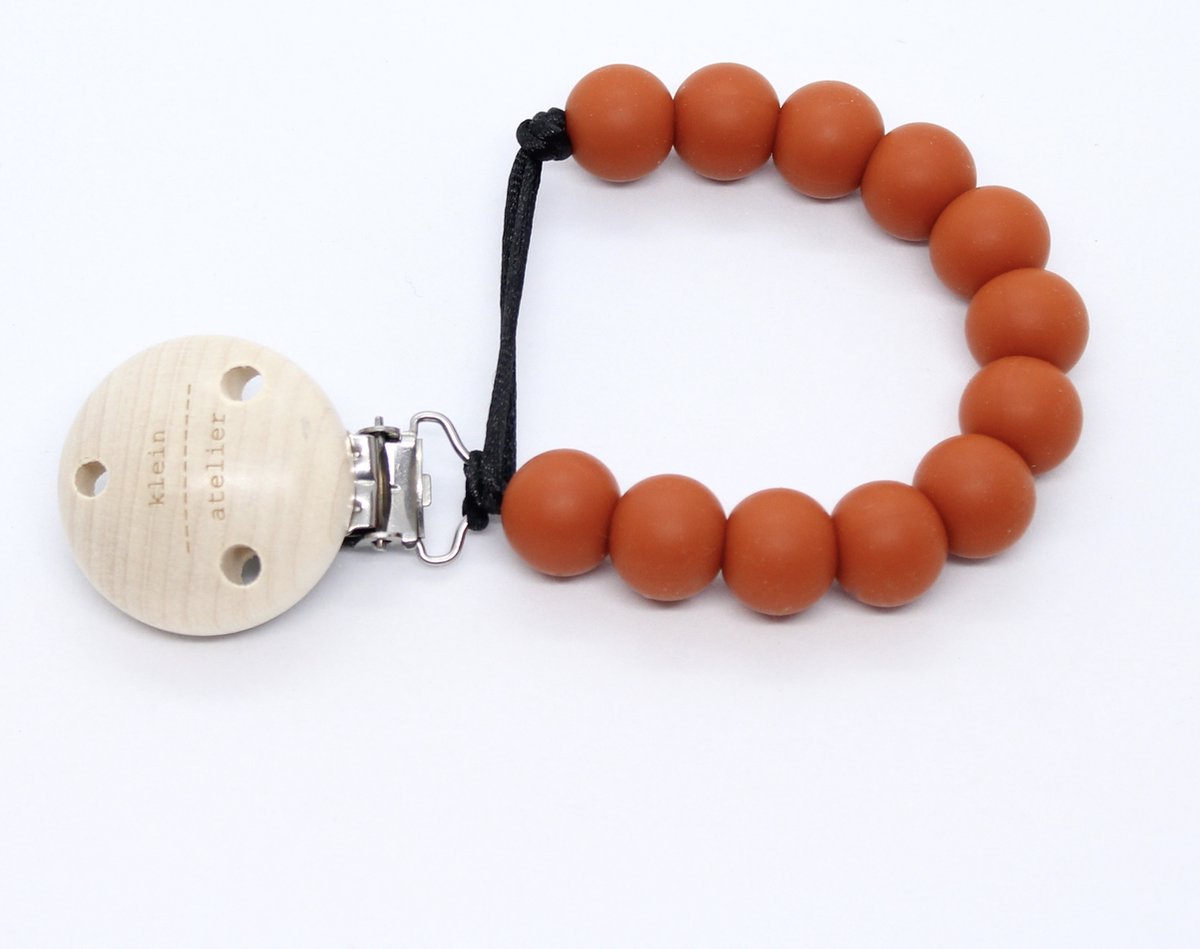 Goedkoopste Fopspeenketting uni-color rust