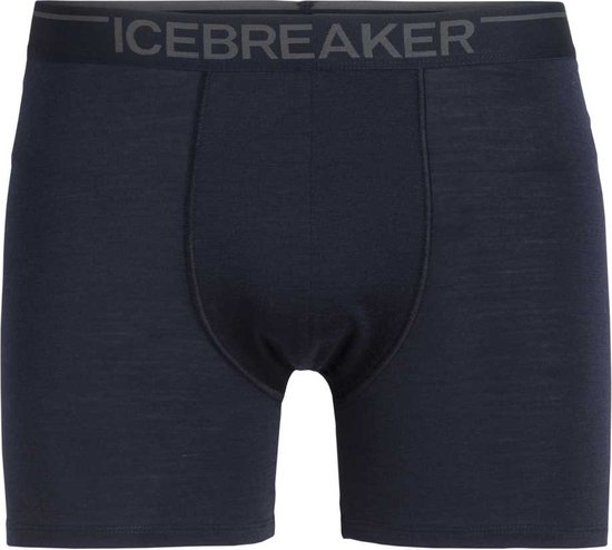 Icebreaker Anatomica Zwemboxers Heren, blauw Maat S