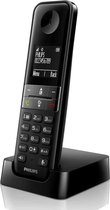 Téléphone sans fil Philips D4701B/34 noir