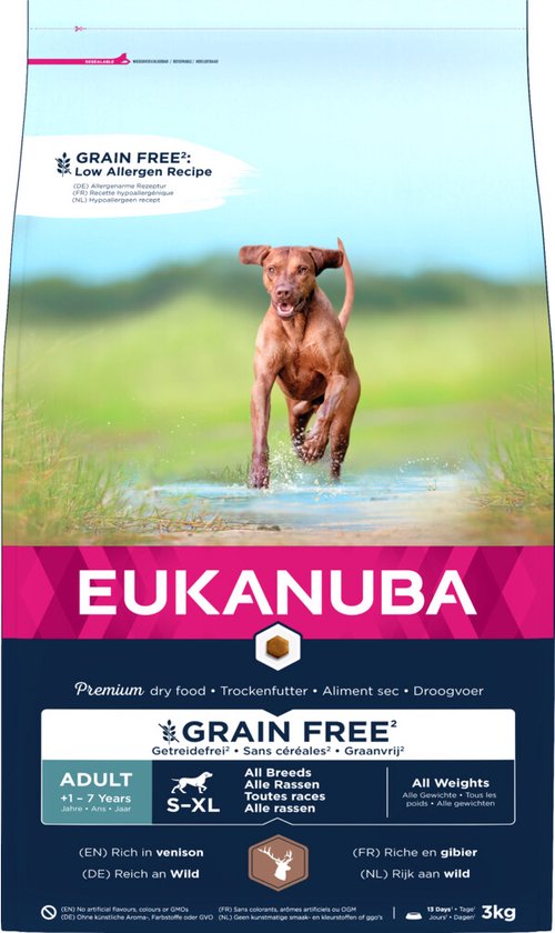 Nature Dog Food Lam | Graanvrij, hypoallergeen hondenvoer voor puppy's