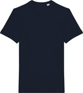 Unisex T-shirt Bio Katoen met linnen Native Spirit Navy Blue - M