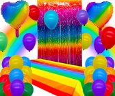 Décoration arc- en-Daily Essentialz - Anniversaire de décoration arc-en-ciel - Drapeau arc-en-ciel - Drapeau arc-en-ciel - Drapeau de la Pride - Pride de la fierté - Gay Pride - LGBTQ - Guirlande arc-en-ciel