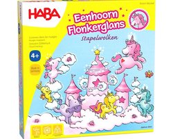 foto van Haba - Haba Stapelspel Eenhoorn Flonkerglans Stapelwolken