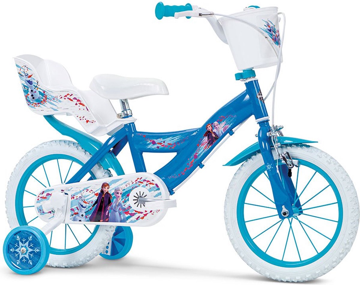 Toimsa Bikes Frozen Huffy 14´´ Fiets Blauw 3-5 Years Jongen