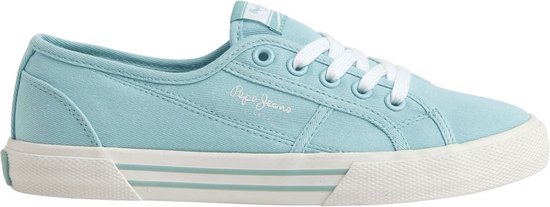 Pepe Jeans Baskets pour femmes Brady Basic Lo Blauw EU 38 Femme
