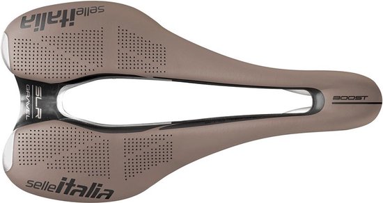 Selle Italia Slr Boost Gravel Superflow Ti 316 Zadel Bruin 145 mm