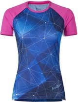 Montura Ghost T-shirt Met Korte Mouwen Blauw,Roze M Vrouw