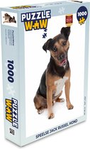 Puzzel Speelse Jack Russel hond - Legpuzzel - Puzzel 1000 stukjes volwassenen