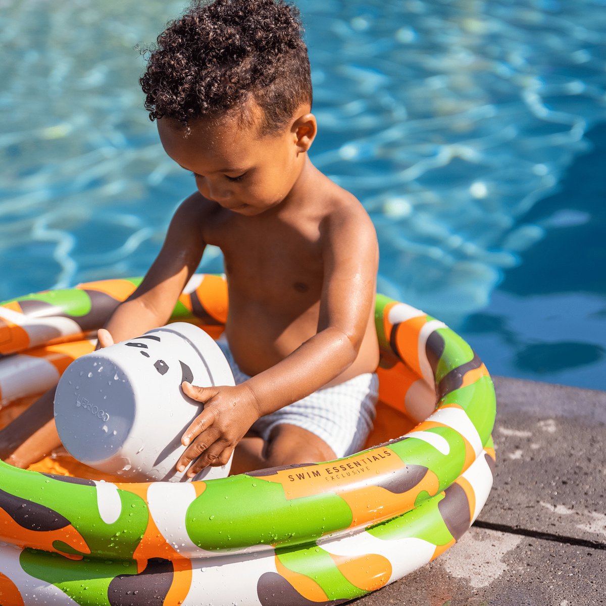 Swim Essentials Siège Gonflable pour Bébé - Léopard 