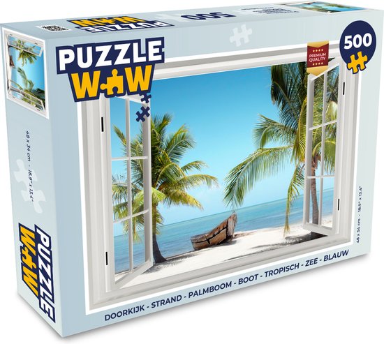 Puzzle 500 p - Eaux tropicales, Puzzle adulte, Puzzle
