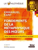 Fondements de la métaphysique des mœurs - Emmanuel Kant
