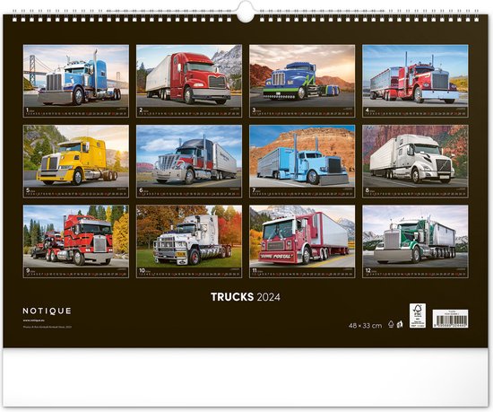 Trucks Kalender 2025  bol