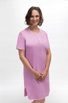 Martel Ania nachthemd met een modieus patroon 100% katoen roze L