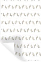 Stickers muraux - Vintage - Feuille - Motifs - 60x90 cm - Feuille adhésive