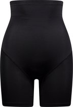 RJ Bodywear Pure Color Shape dames shape long slip (1-pack) - zwart - Maat: M