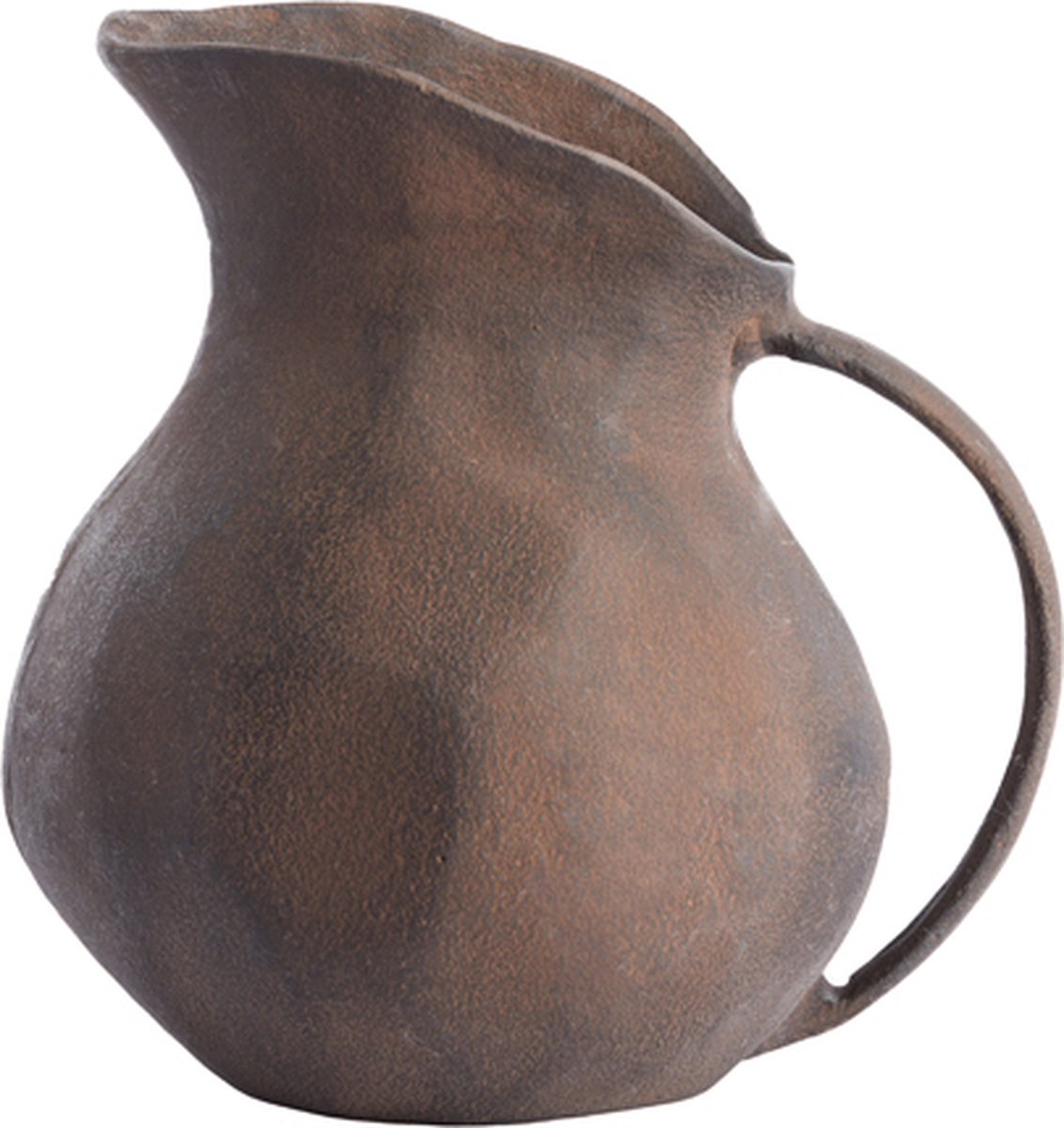 Light&living Vaas deco 22x17x21 cm ALONZA donker bruin