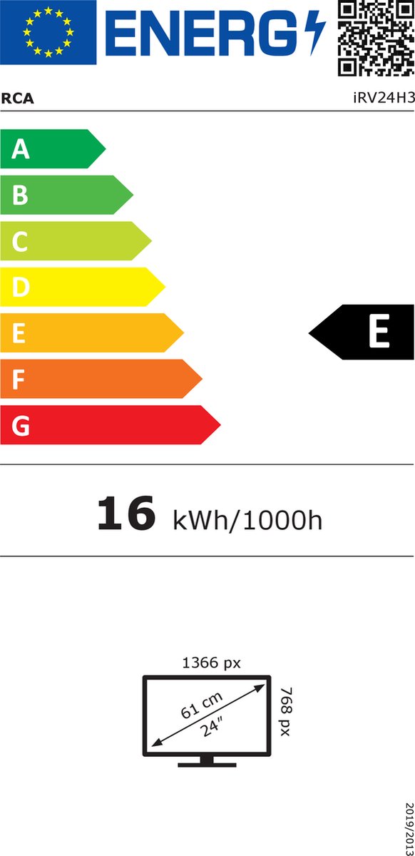 RCA iRV24H3 24 Inch HD Ready LED TV - afbeelding 2