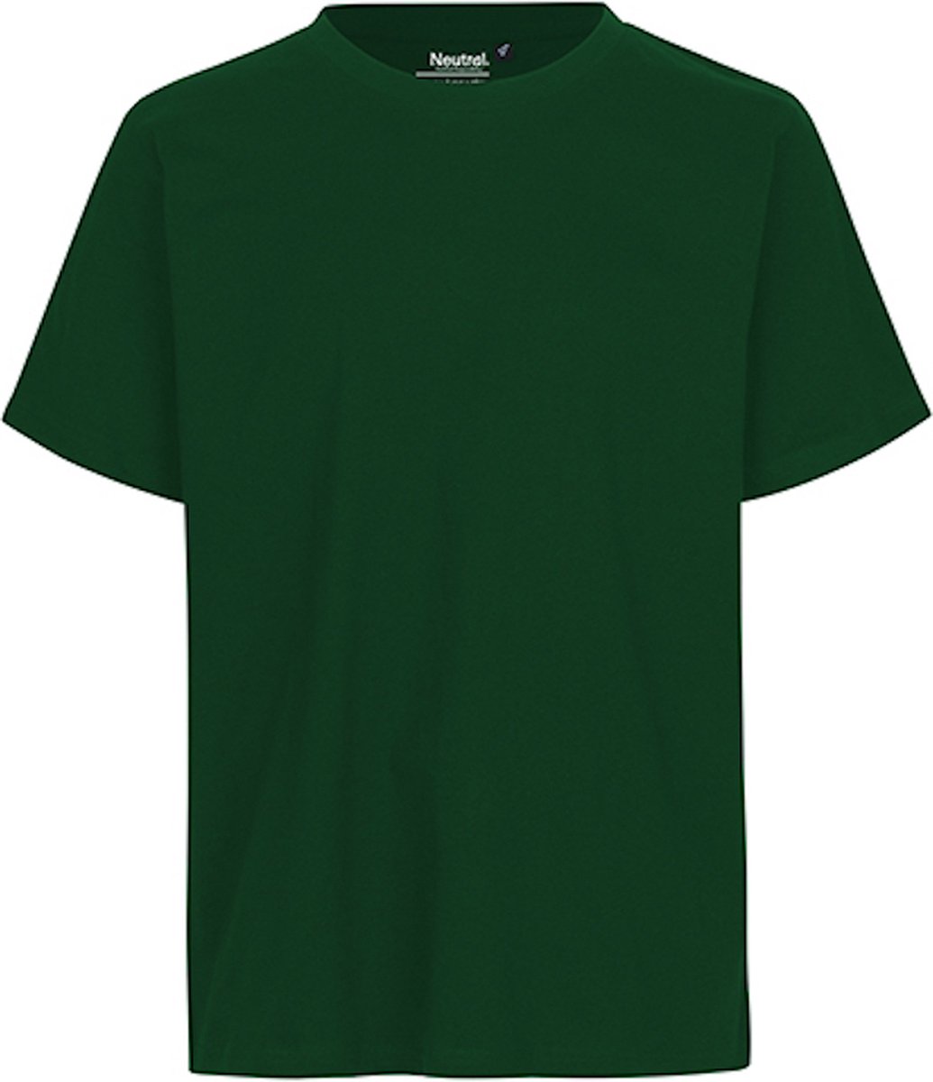 Fairtrade Unisex T-Shirt met korte mouwen Bottle Green - S