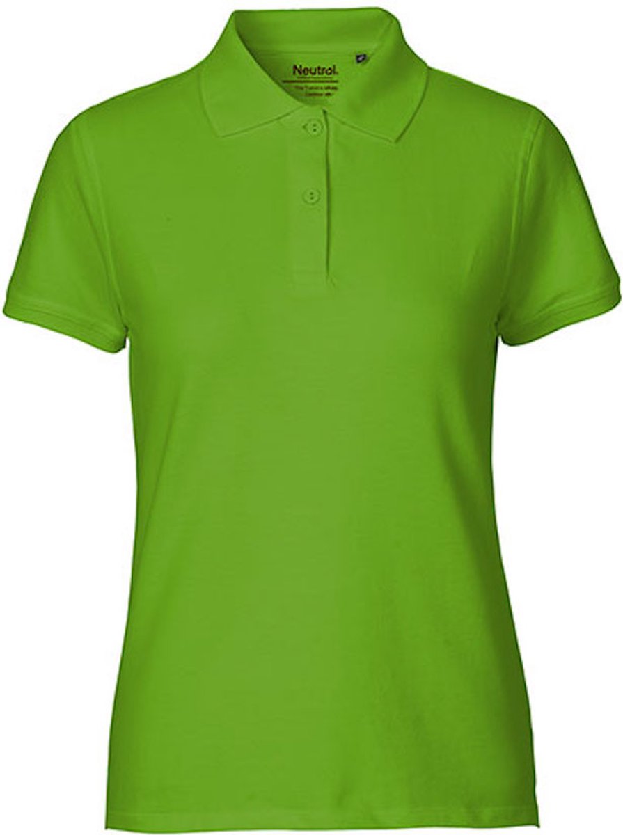 Ladies Classic Polo met korte mouwen Lime - S