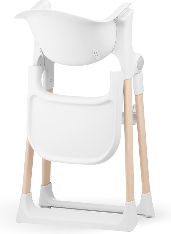 Moby-System Magnolia 2in1 Verstelbare Kinderstoel Met Dienblad - Grijs, Vanaf 6 Maanden