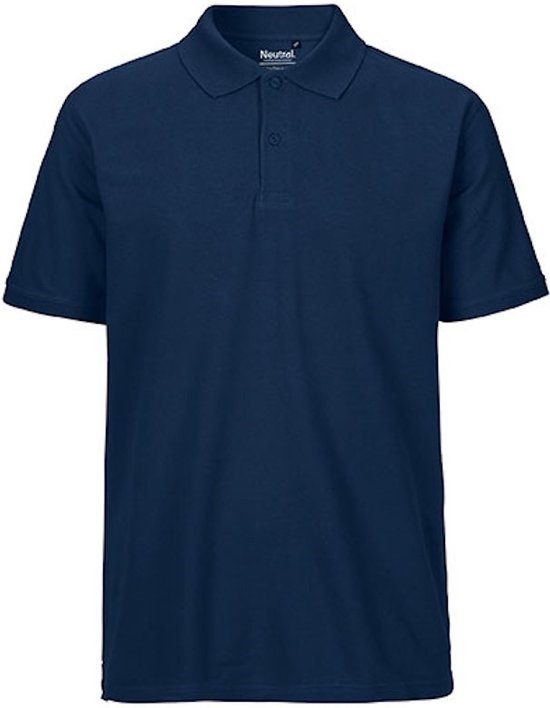 Heren Classic Polo Korte Mouwen Navy