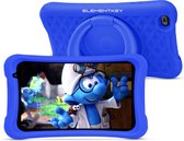 Elementkey Ai-Kids - 8 inch - Android 10 Tablet - Leer Spellen - 2 GB RAM, 64 GB Opslag + Val bestendige Cover Blauw