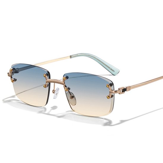 BUGOLINI® Markuss - Designer Zonnebril - Gepolariseerd - UV400 - Gold Green Yellow van BUGOLINI — afbeelding 2