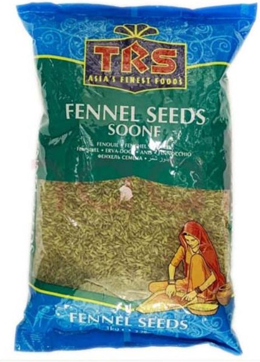 TRS Fennel Seeds (Soonf) (1Kg)