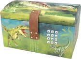 Depesche - Dino World schatkist met code, geluid & licht