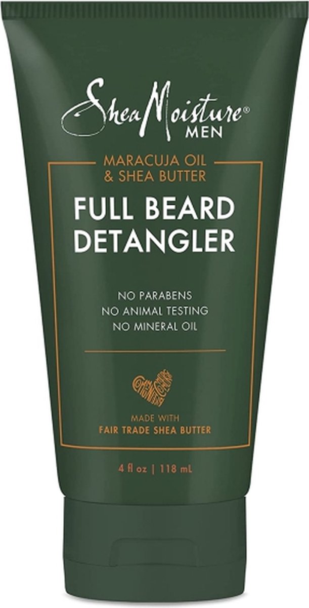Goedkoopste Shea Moisture Full Beard Detangler For Full Beards Maracuja Oil And Shea BuTer Paraben Free Beard Detangler (4oz/118ml